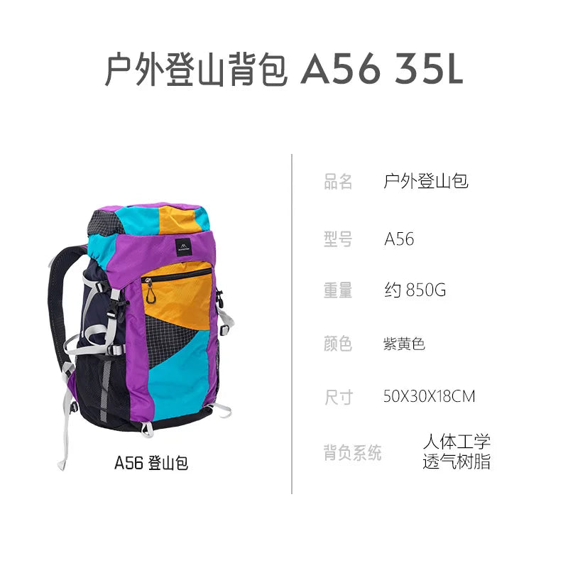 M&T Wear - Mountainhiker 35L Lightweight Tactical Outdoor Backpack