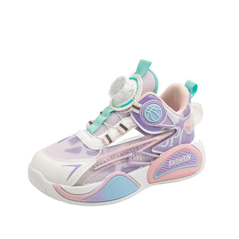 M&T Wear - Kids Casual Boys Shoes Soft Sole Kids Shoes Non-slip Sneakers Shoes Outdoor Student's Children Pink Girls Sport Walking Footwear