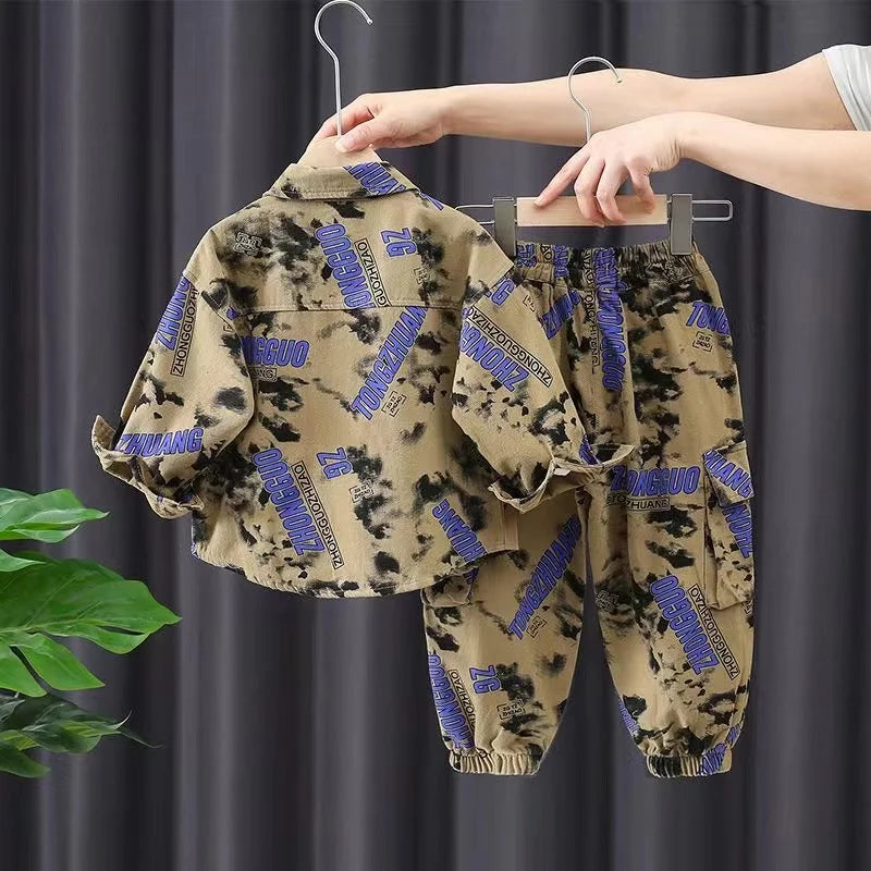 M&T Wear - Tracksuit For Boy New Spring Autumn Kids Clothes Boys Sets Sports Suit Children Tracksuit Boys Kids Outfits