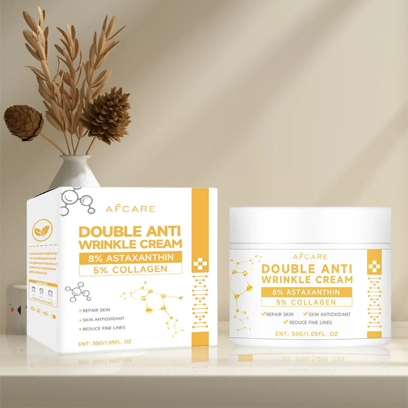 Astaxanthin Face Cream Anti Aging Moisturizing Quick Absorption Moisturizing Antioxidant Facial Cream Reduce Wrinkles Skin Care