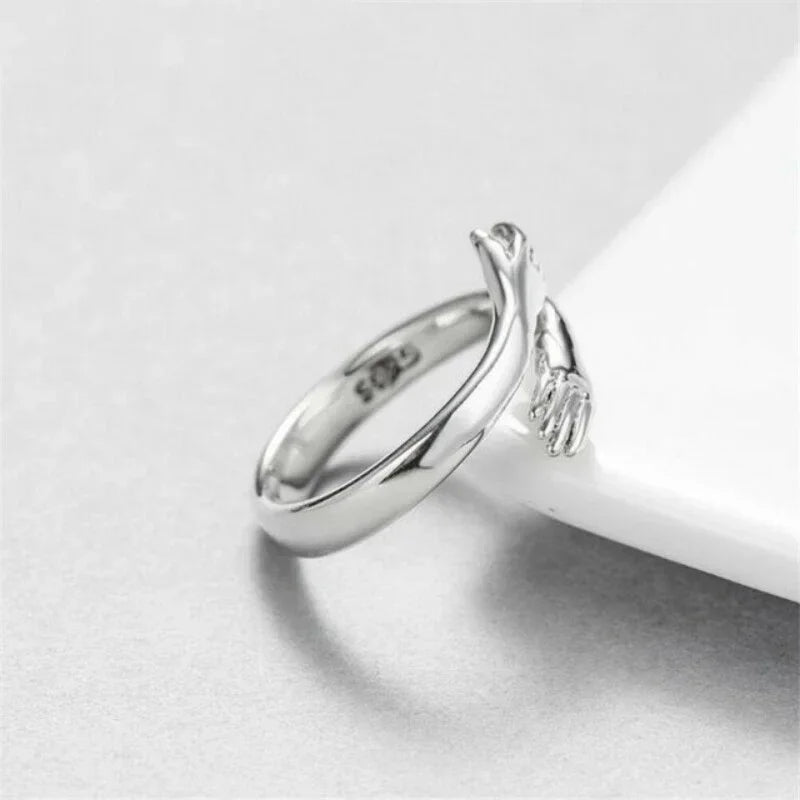 M&T Wear – Romantic Love Hug Adjustable Ring for Women