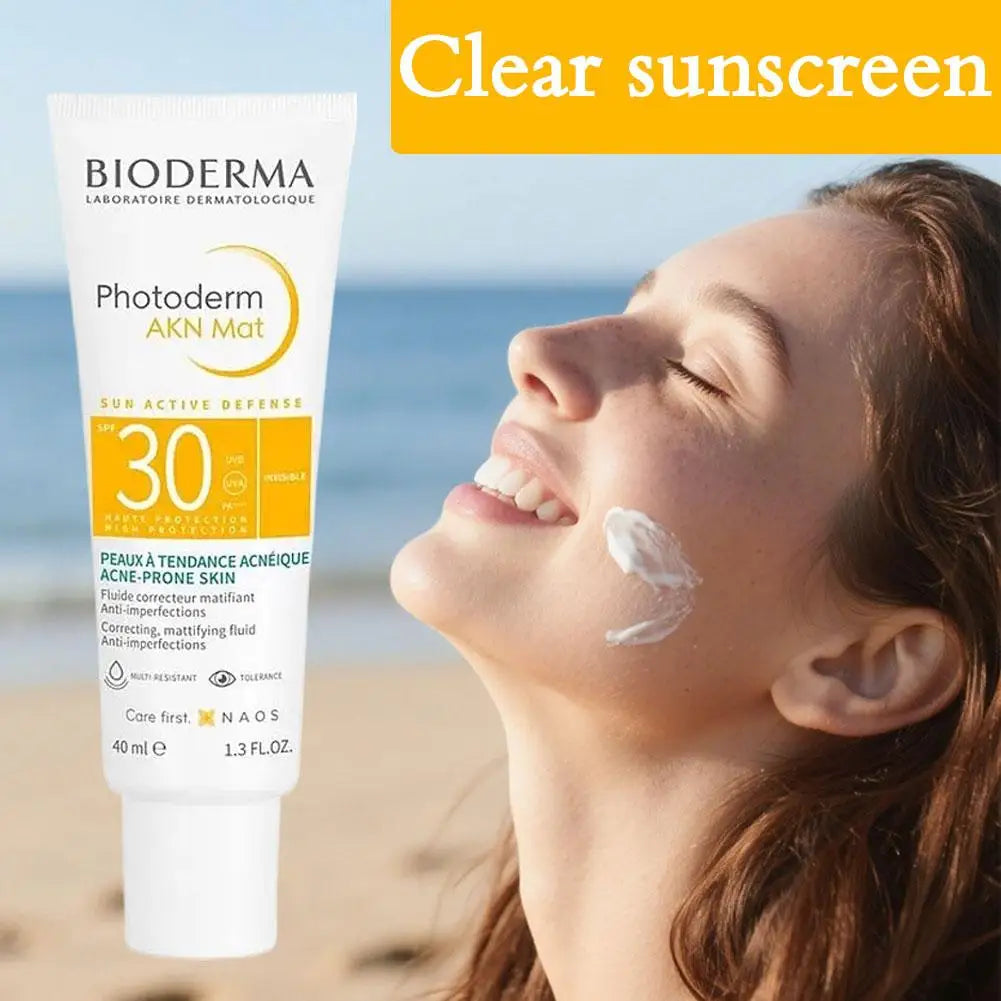 BIODERMA Sunscreen Cream SPF50+  All Skin Types - Sensitive Skin Ance Skin Dry Skin Waterproof Sweat Proof Sunblock