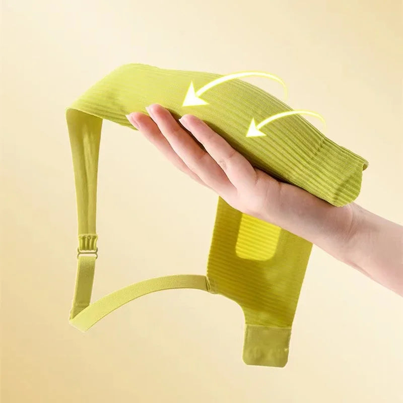 M&T Wear - Seamless Deep V Soft Support Cool Underwear Bra