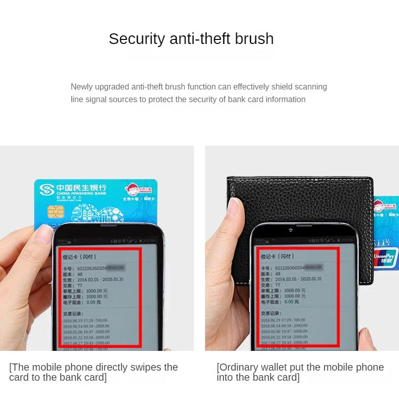 M&T Wear - GOLF Long Wallet for Men, Leather Clutch & Organizer