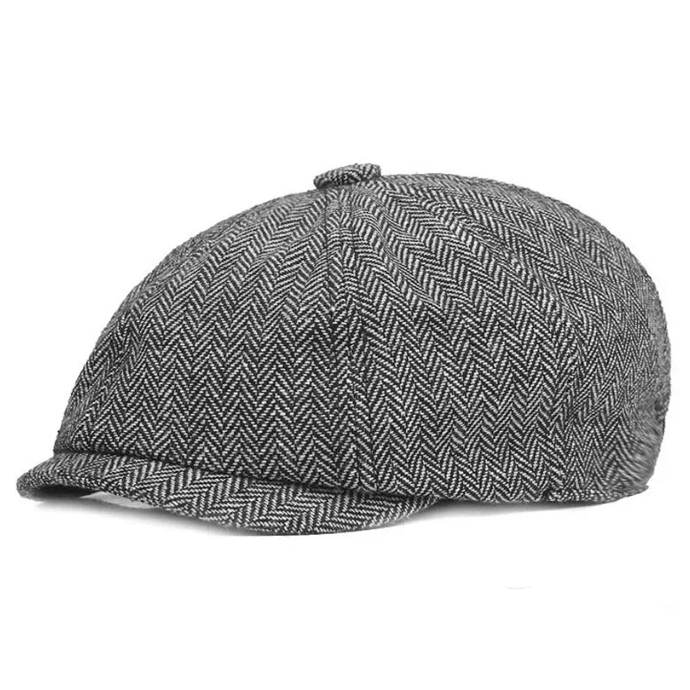 M&T Wear - Vintage Tweed Peaky Blinders Beret Cap