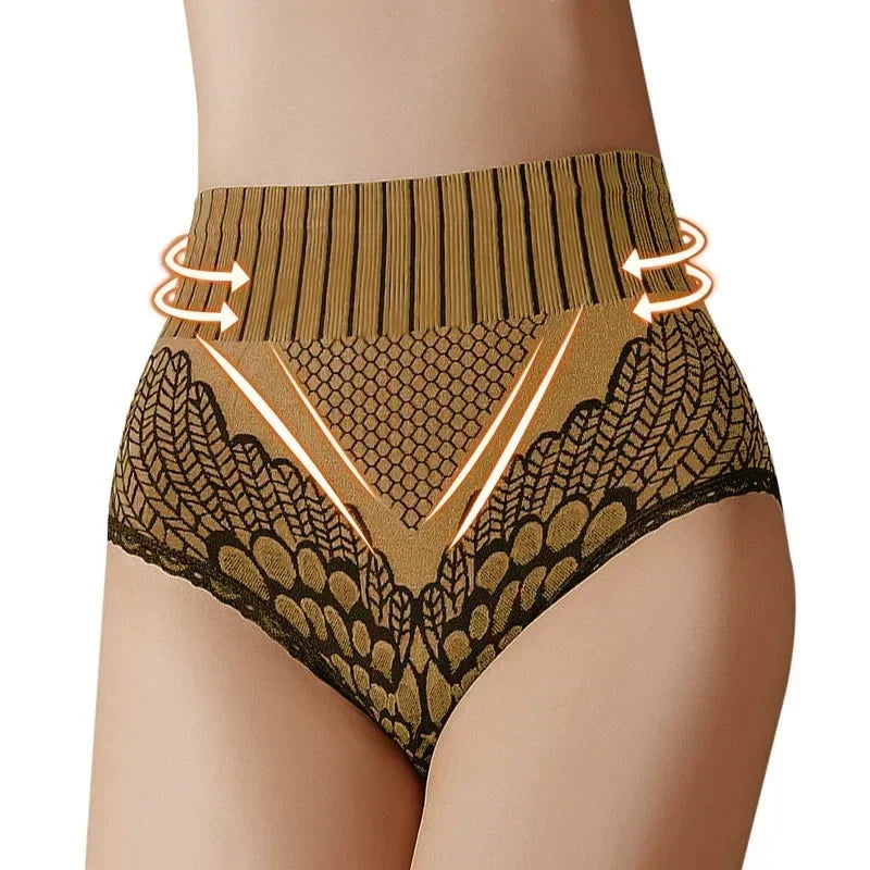 M&T Wear - Women Seamless Panties Underwear Female High Waist Brief Hip Lift Breathable Underpants Sexy Lingerie Body Shaper