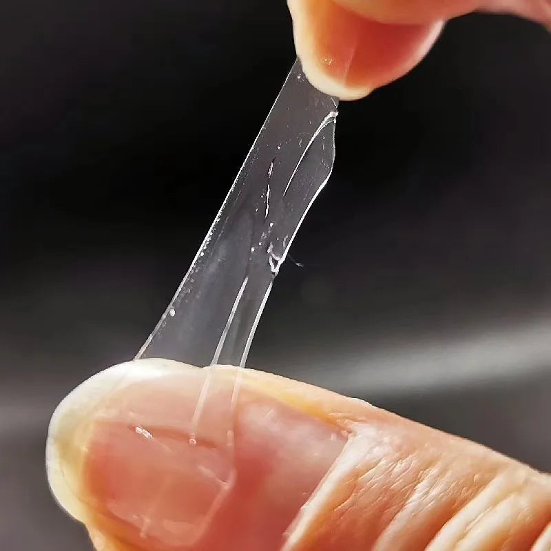 M&T Wear - 240pcs Double-Sided Nail Adhesive Tabs | Clear Press-On Nail Glue Pads