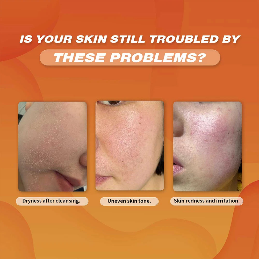 M&T Wear – Turmeric Facial Cleanser 60ml with Built-in Brush for Deep Cleansing & Brightening