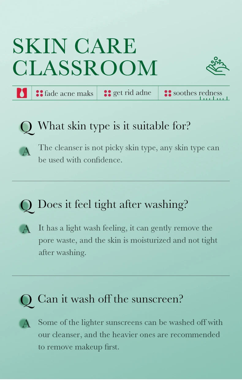 M&T Wear – Salicylic Acid Facial Cleanser 100g for Acne & Oil Control