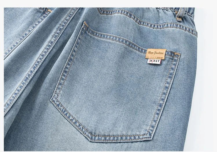 M&T Wear - Men's Jeans Large Denim Baggy Pants Men's Fashion Man Male Trendy Streetwear