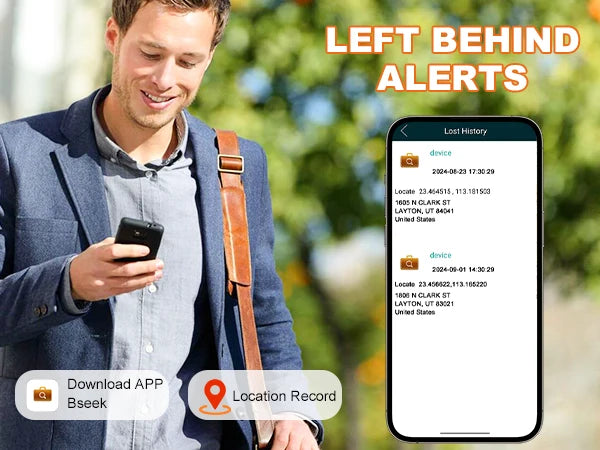 M&T Wear - Smart Tracker Wallet for Men with Bluetooth & GPS