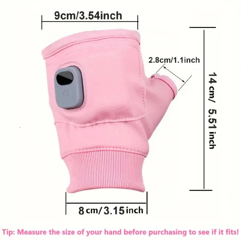 M&T Wear - Rechargeable warm winter electric gloves, suitable for use in cold weather, keep hands away from the cold!