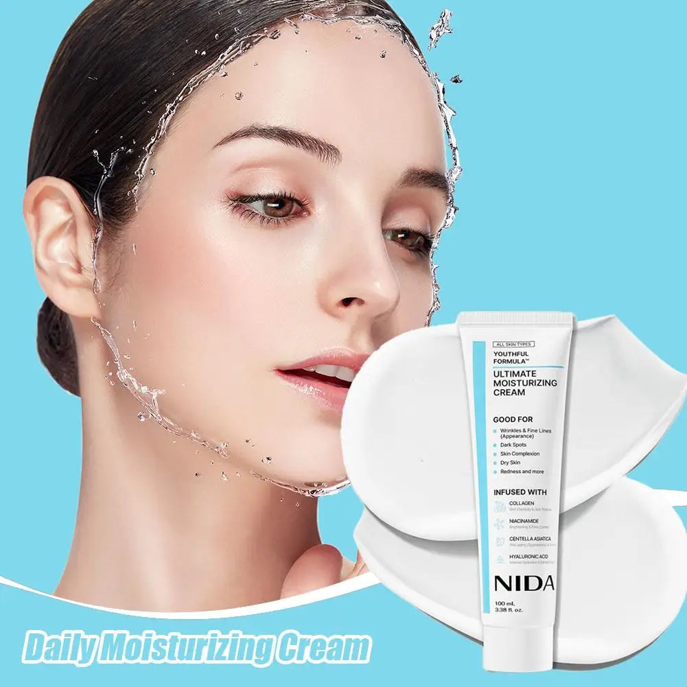 Daily Moisturizing Cream Repairing Calming Pore Moisturizer Ultimate Anti-Aging Whitening Repair Redness Essence Skin Care