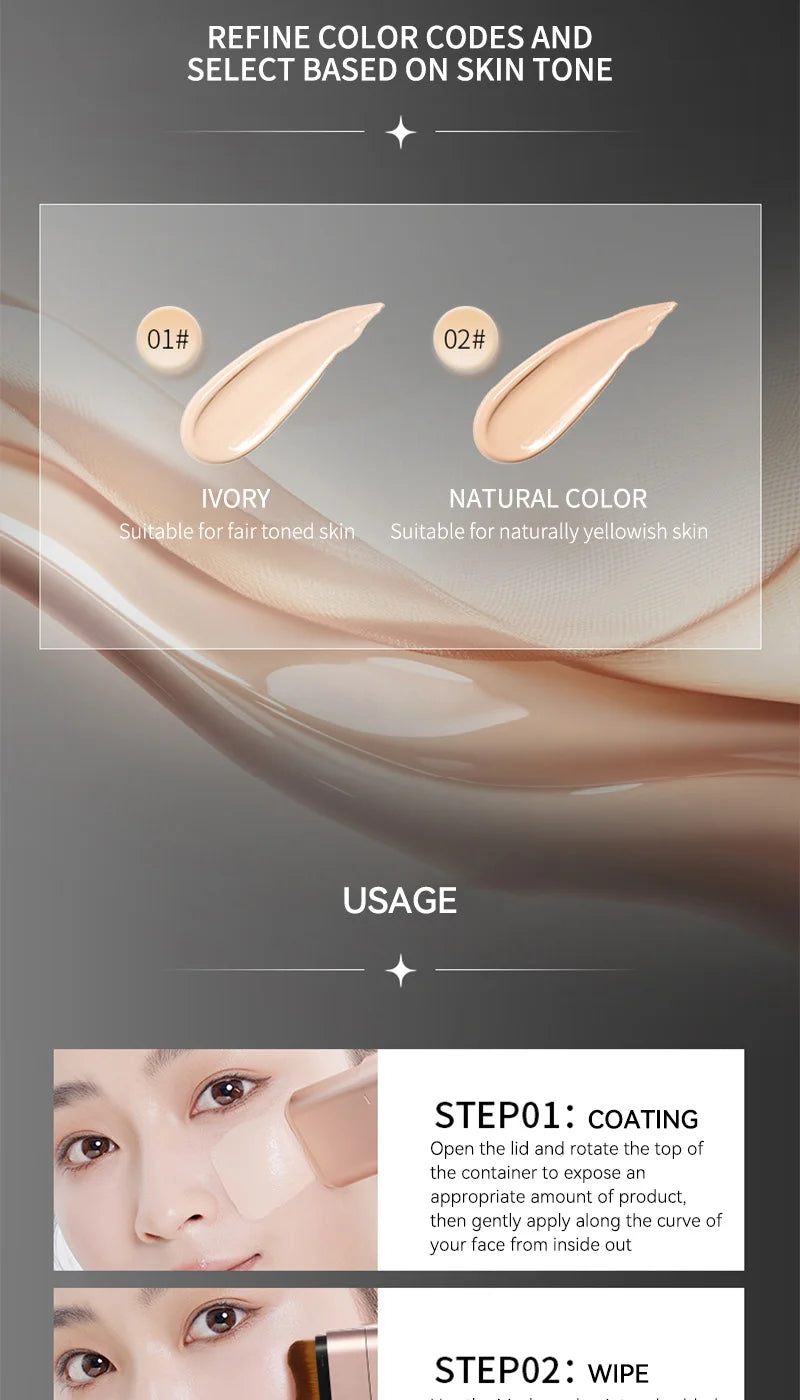 M&T Wear – Clear & Moisturizing Foundation with Natural Glow