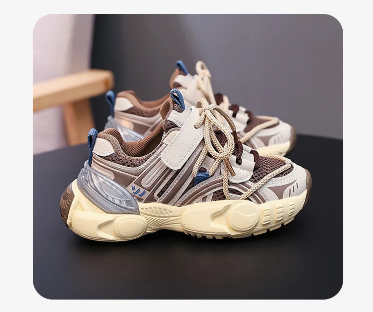 M&T Wear - Kids Sport Shoes Non-slip Fashion Toddler 2025 New Autumn Children Shoes for Boys Mesh Breathable Girls Sneakers Size 26-36