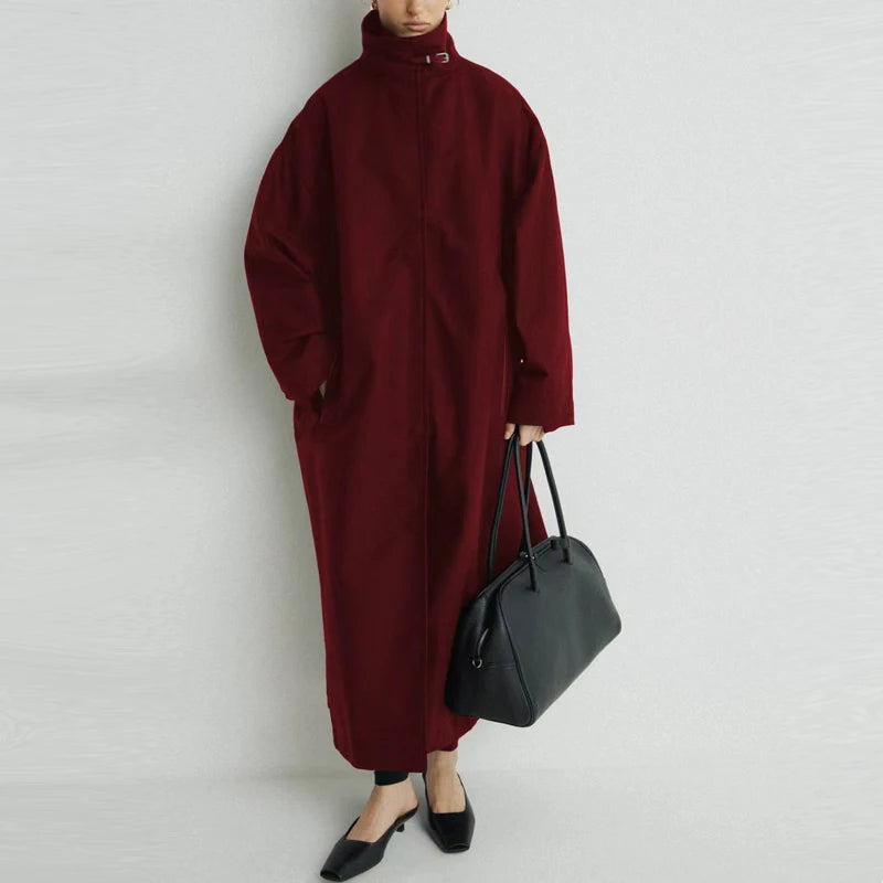 M&T Wear - Stylish Oversized Turtleneck Cotton Blend Winter Parka