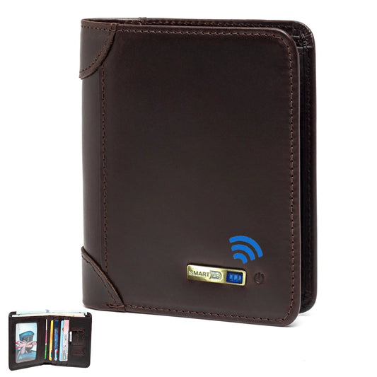 M&T Wear - Smart Tracker Wallet for Men with Bluetooth & GPS