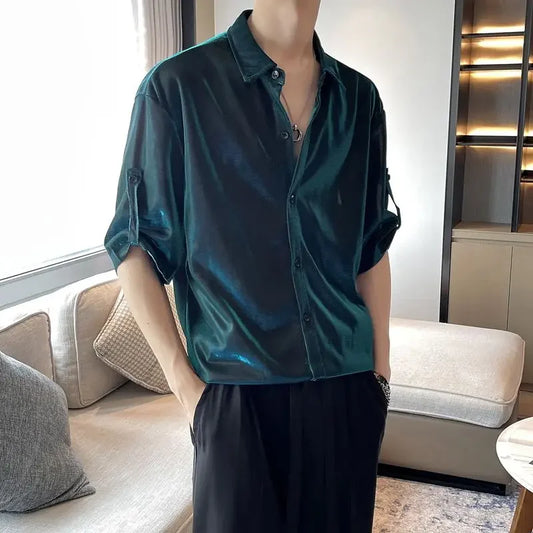 M&T Wear- Cool Tops Asia Button Up Original Korean Popular Shirt