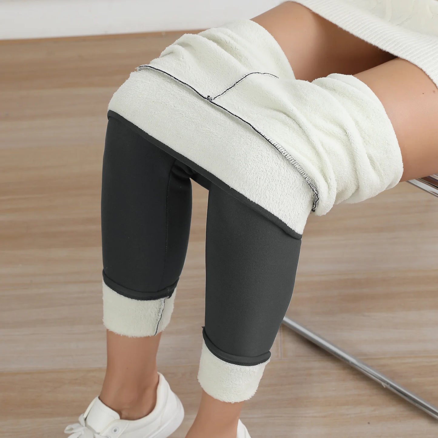 M&T Wear - Autumn Winter Warm Fleece Leggings for Women