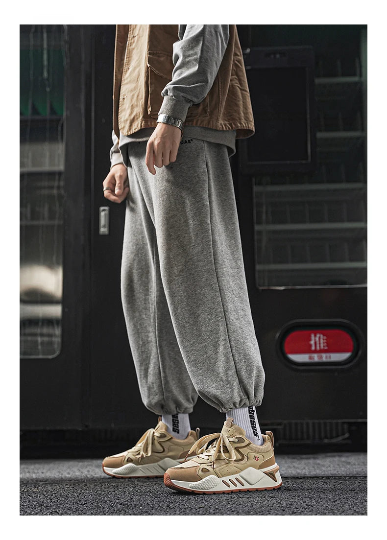 M&T Wear - Men's Casual Shoes Feature A Breathable Mesh Upper and A Thick Sole Making Them Fashionable and Versatile for Casual Wear