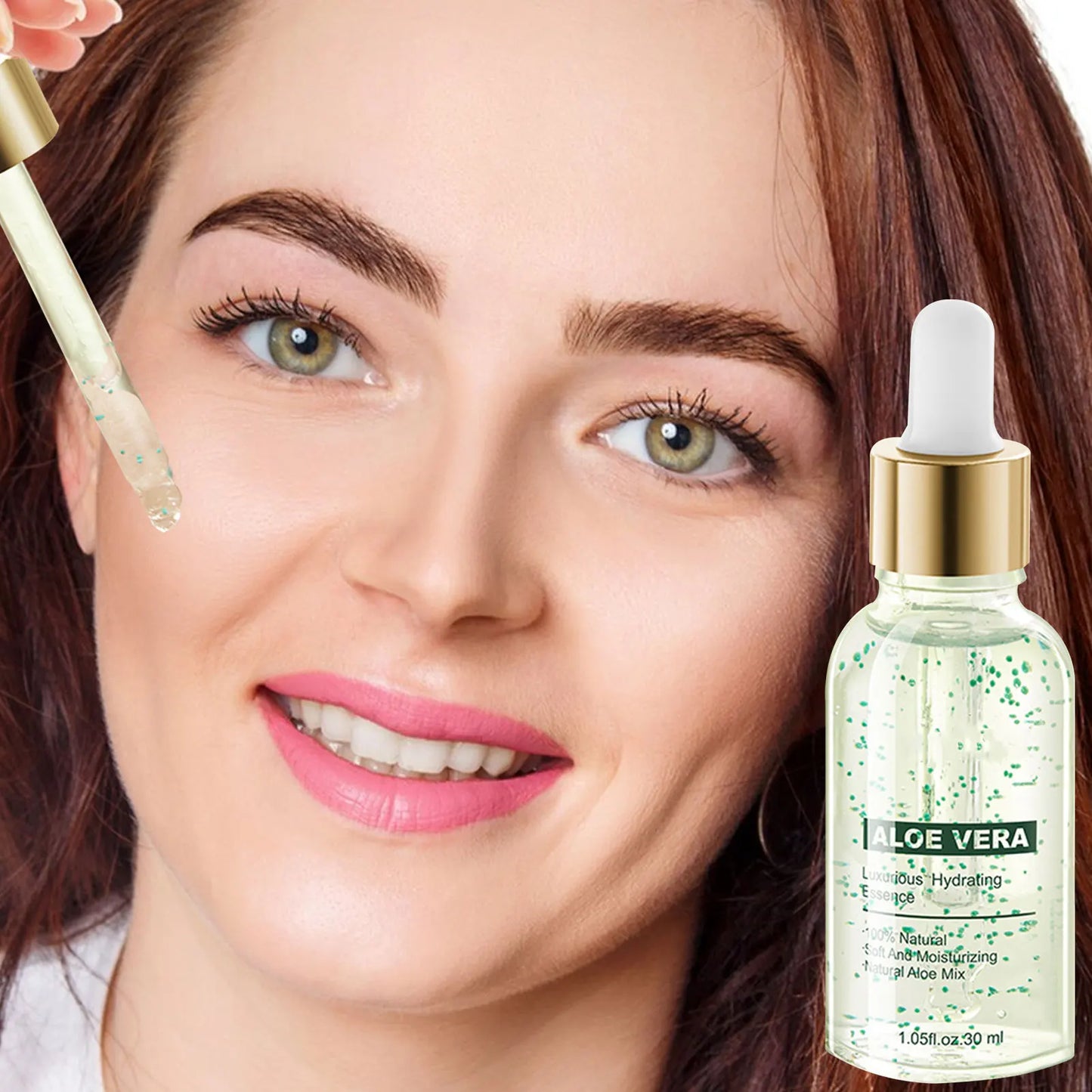 M&T Wear – Organic Aloe Vera Hydrating Essence 30ml | Luxurious Moisturizing & Acne Care Serum