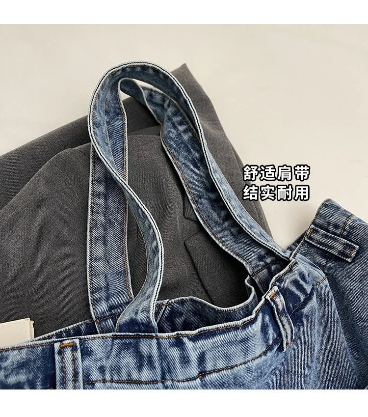 M&T Wear - 2025 Retro Denim Tote Bag for Women