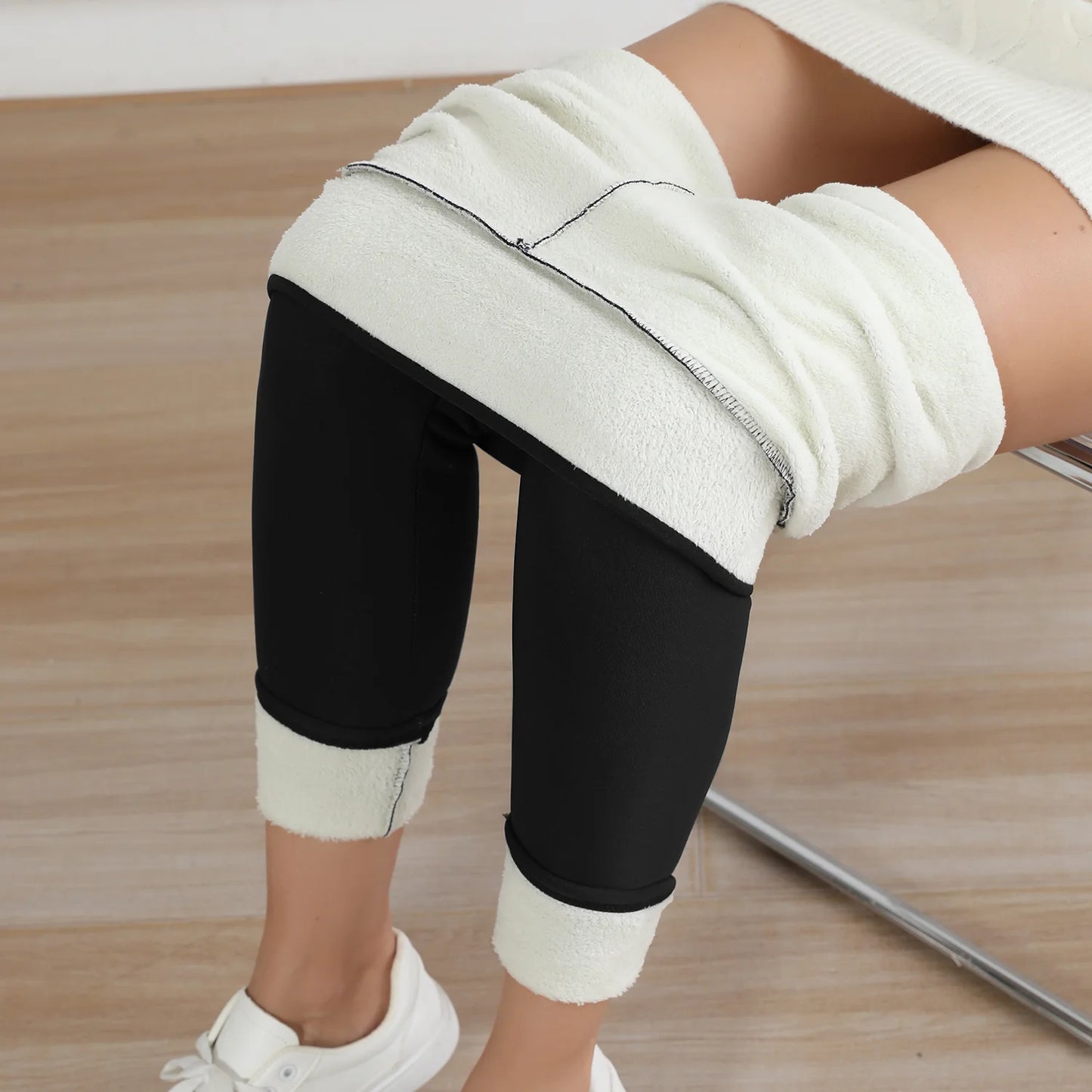 M&T Wear - Autumn Winter Warm Fleece Leggings for Women