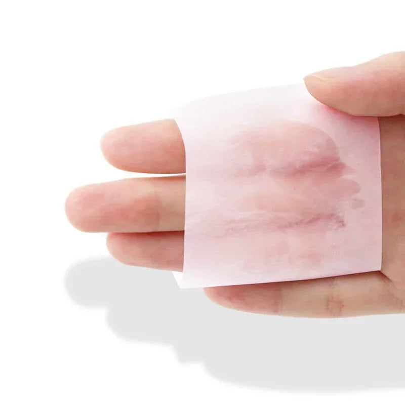 300PcsFace Oil Absorbing Paper Summer Oil Control Wipes Absorbing Sheet Oily Paper Face Cleansing  Makeup Tool Face Oil Blotting