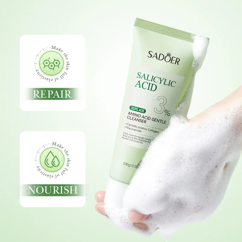 M&T Wear - Salicylic Acid Facial Cleanser