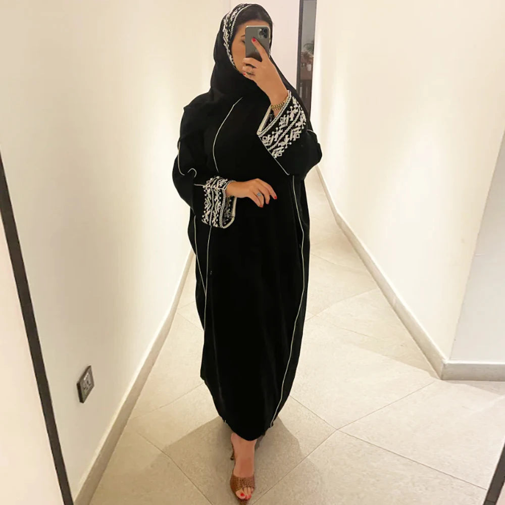 M&T Wear - Modern Style Muslim Abaya Maxi Dress