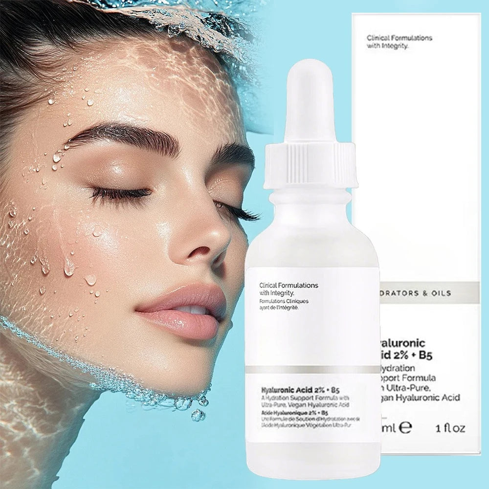M&T Wear – 2% Hyaluronic Acid + B5 Serum | Deep Moisturizing & Nourishing Face Serum (30ml)