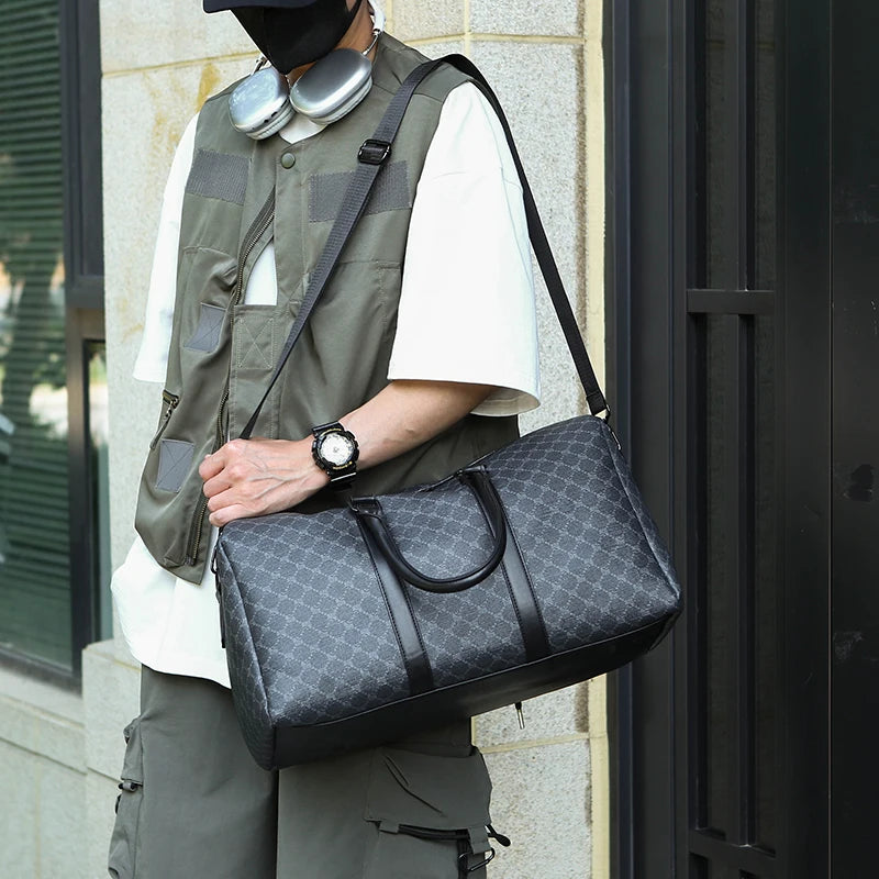 M&T Wear - Men’s Black Large Capacity Business Travel Bag