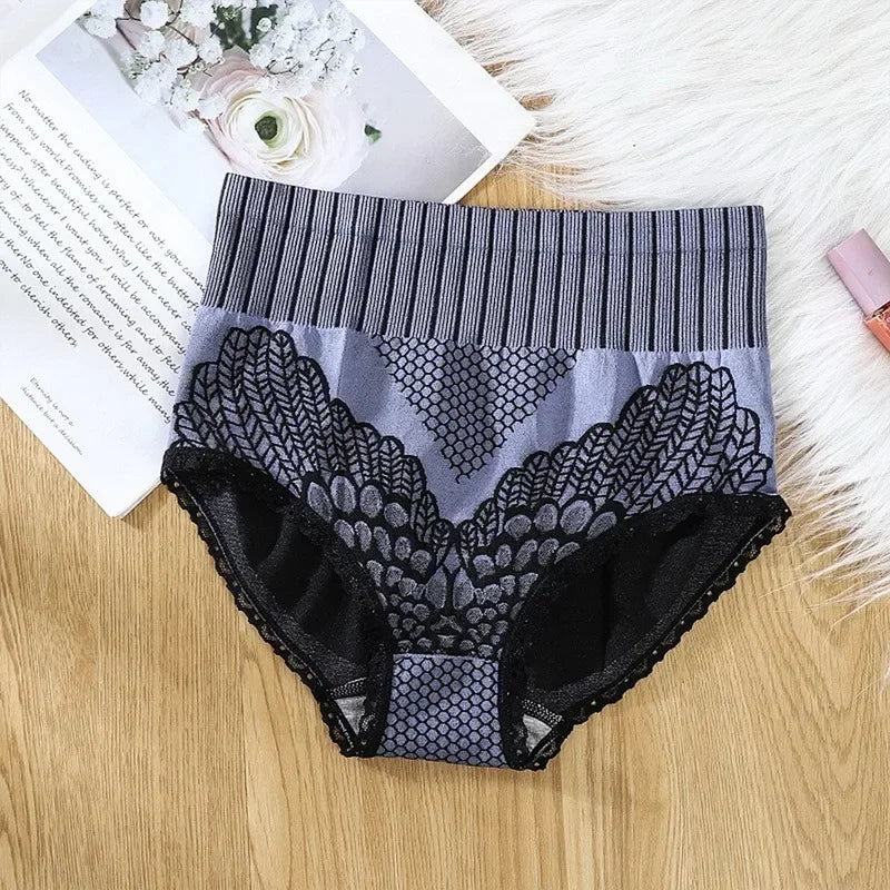 M&T Wear - Women Seamless Panties Underwear Female High Waist Brief Hip Lift Breathable Underpants Sexy Lingerie Body Shaper