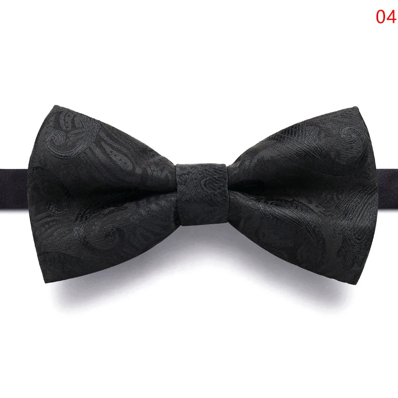 Men Ties Butterfly Party Wedding Bow Tie Black Bowknot Bowtie Accessories Business Gift
