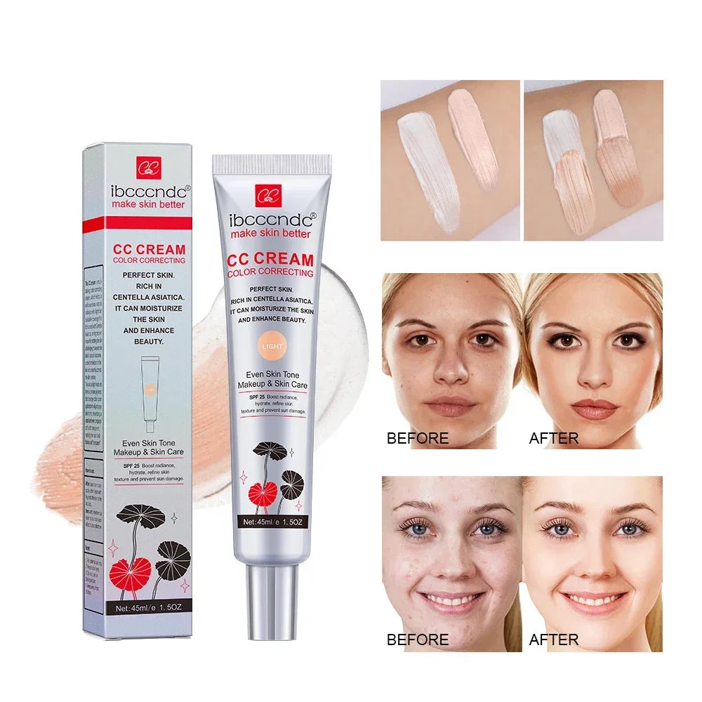 CC cream before makeup isolate, moisturizing, moisturizing and adjusting skin tone