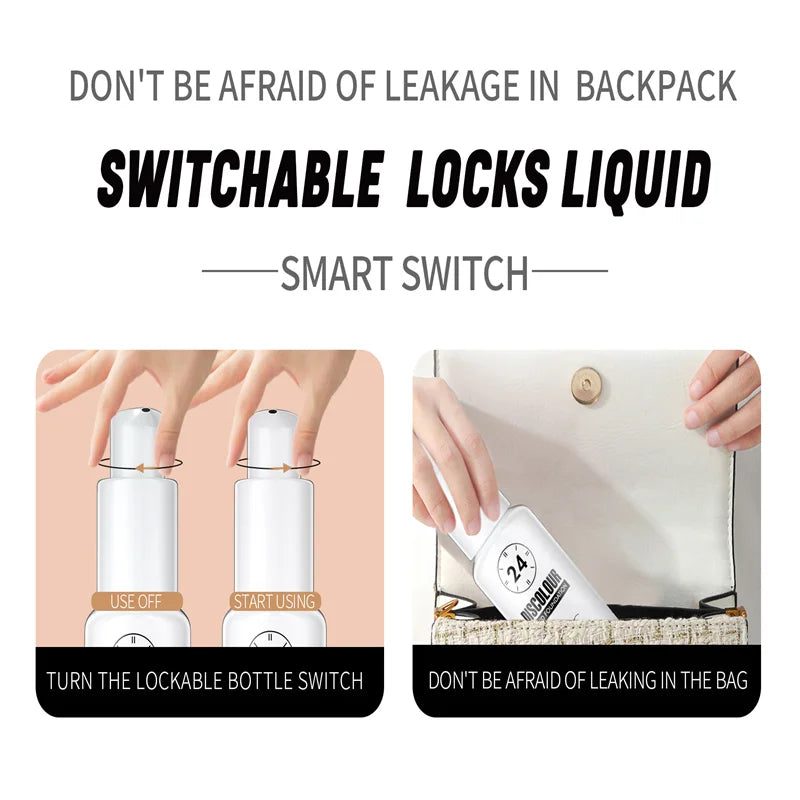 M&T Wear – Magic Color Changing Liquid Foundation (Soft Matte, Long-Lasting, Hydrating)