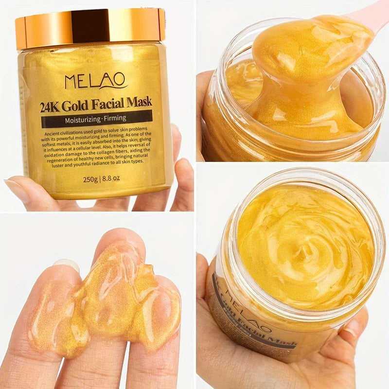 M&T Wear – MELAO 24K Gold Face Mask