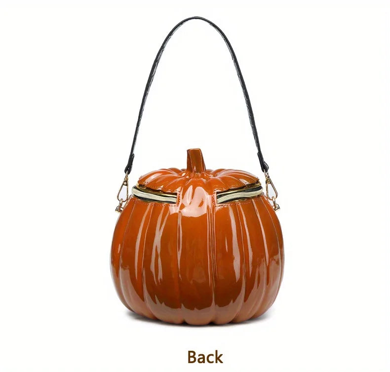 M&T Wear – Pumpkin Crossbody Bag | Funny Halloween Novelty Purse for Women