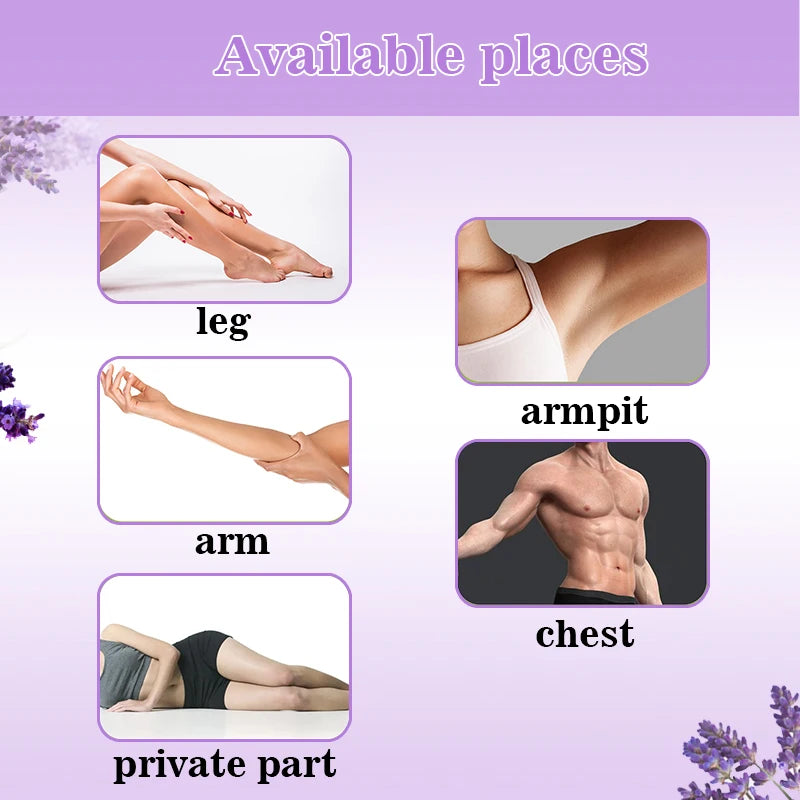 M&T Wear - Permanent Hair Removal Spray (20ml) | Painless & Nourishing Lavender Formula for Silky Smooth Skin