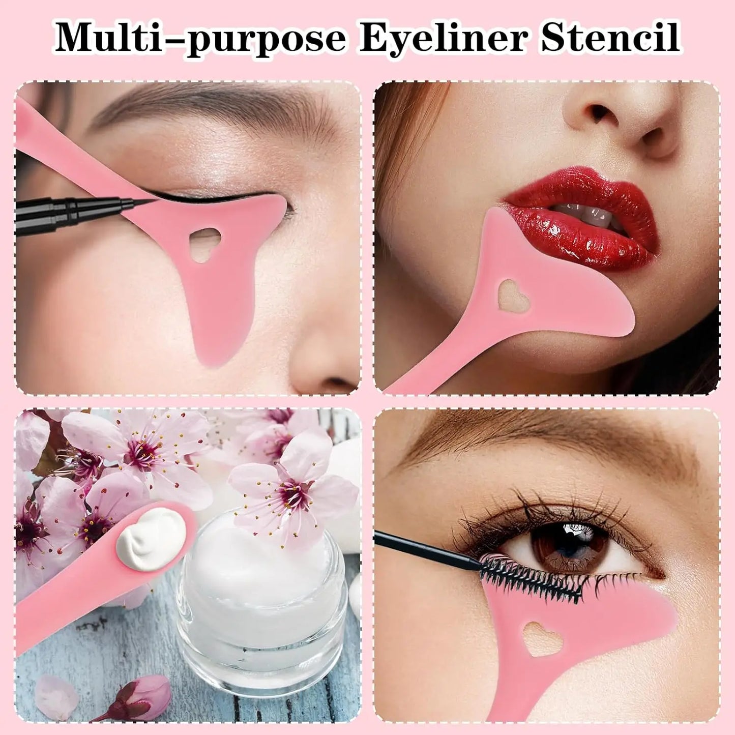 M&T Wear - 4 Pcs Multi-Functional Eye Makeup Assistant Set