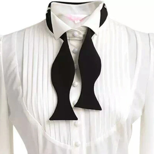 Men's Formal Pre-tied Adjustable Bow Tie Solid Color Elegant Wedding Party Event Bulk Wholesale Easy Wear British Style