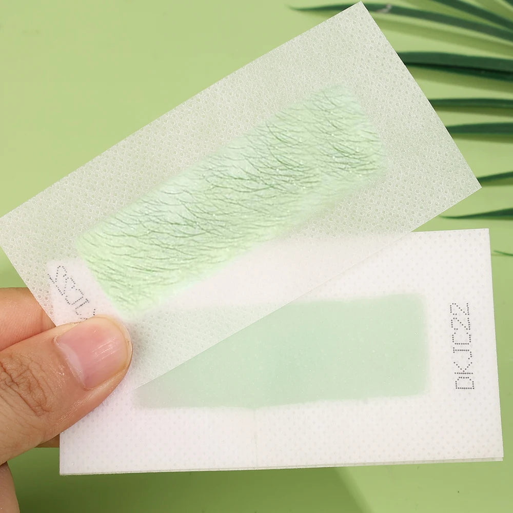 M&T Wear - 60 Sheets Hair Removal Wax Strips | Quick & Gentle Hair Removal for Face, Arms & Legs