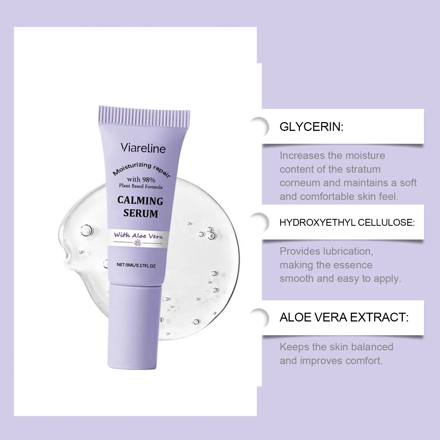 M&T Wear – Facial Roller Serum | Hydrating, Firming & Smoothing Skin Care Serum