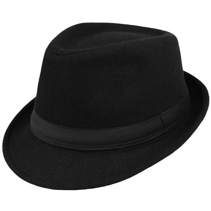 M&T Wear - Simple Plain Woolen British Jazz Hat