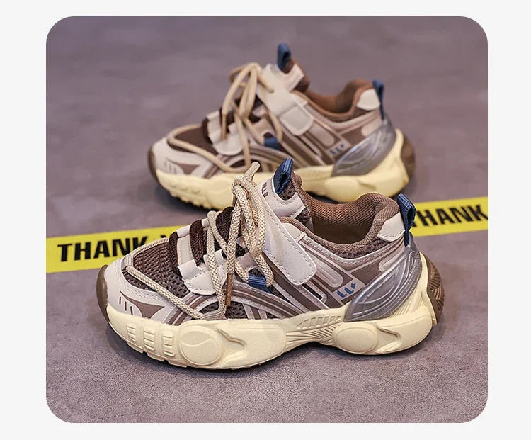 M&T Wear - Kids Sport Shoes Non-slip Fashion Toddler 2025 New Autumn Children Shoes for Boys Mesh Breathable Girls Sneakers Size 26-36