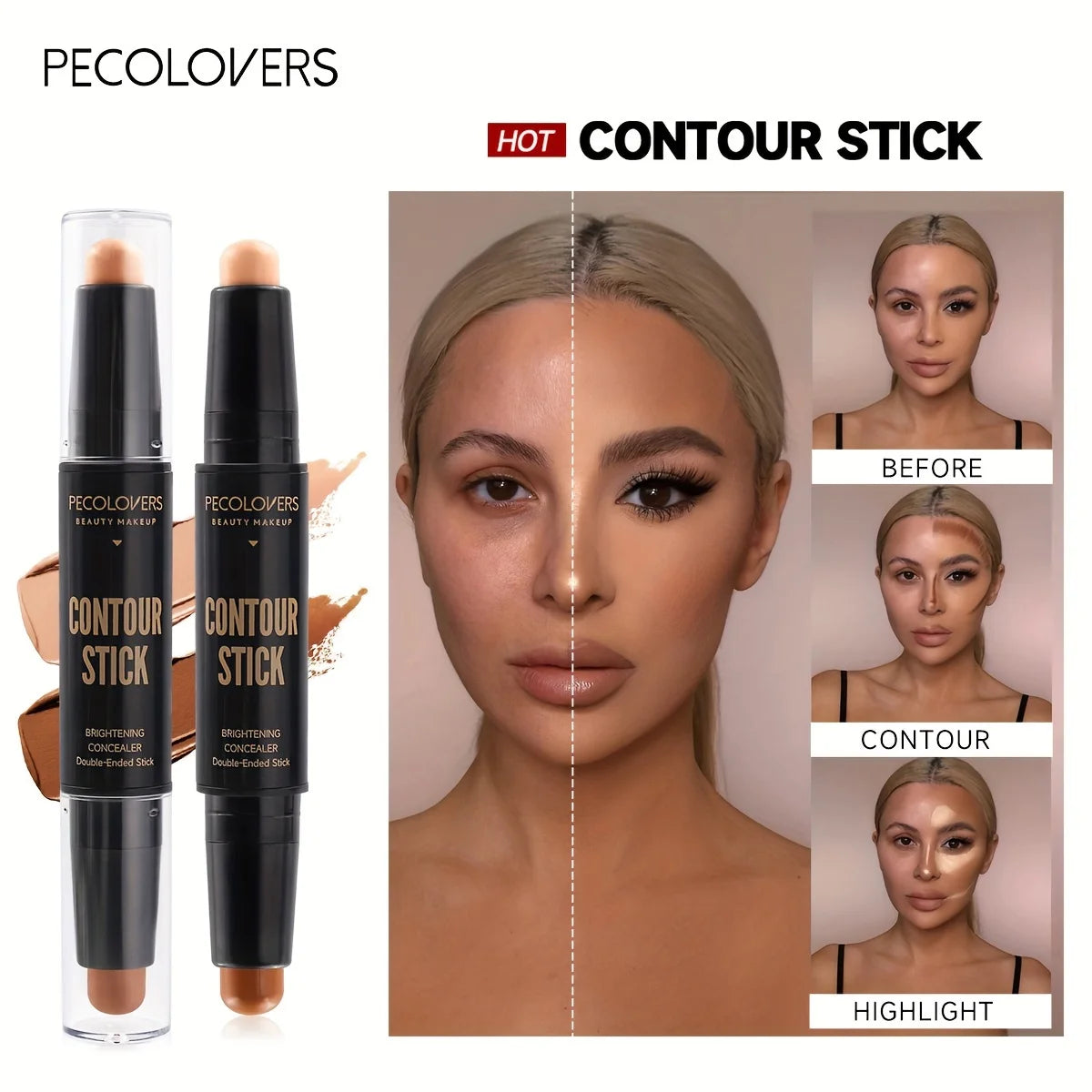 M&T Wear – Face Contour & Concealer Stick for Women