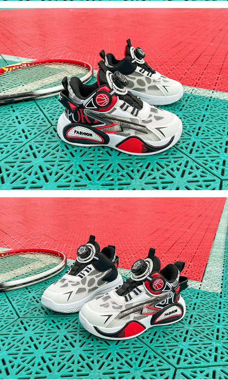 M&T Wear - Kids Casual Boys Shoes Soft Sole Kids Shoes Non-slip Sneakers Shoes Outdoor Student's Children Pink Girls Sport Walking Footwear