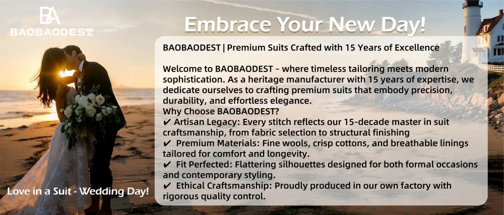 M&T Wear -  Men’s 3-Piece Tuxedo Suit with Lace Lapel – Stylish Party & Dinner Set