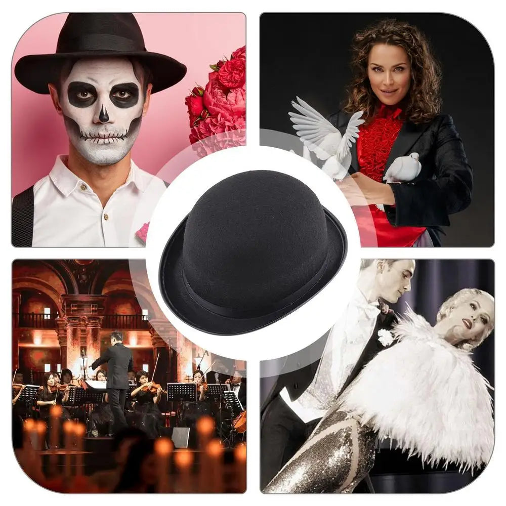 M&T Wear - Classic Black Magician & Derby Top Hat