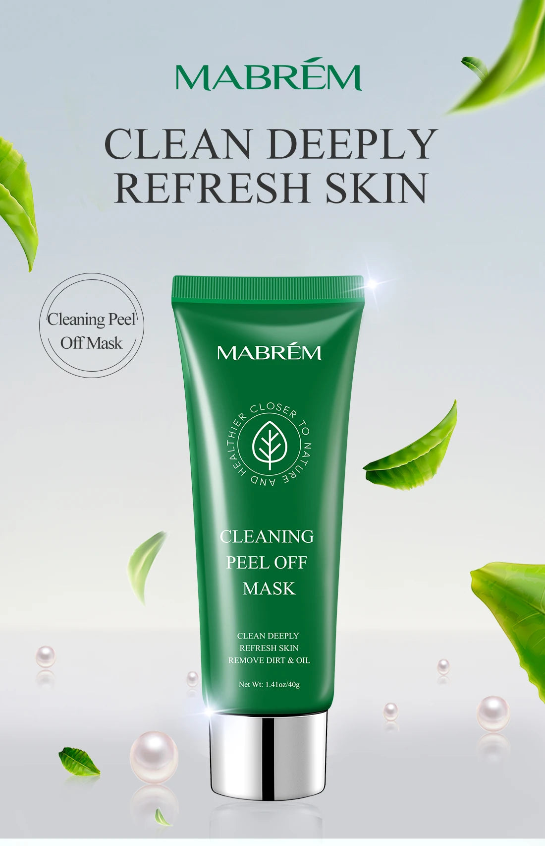 Deep Cleansing Mask Blackhead Remover Tear Pull Face Masks Moisturizing Oil Control Shrink Pore Improve Rough Skin Mud Mask